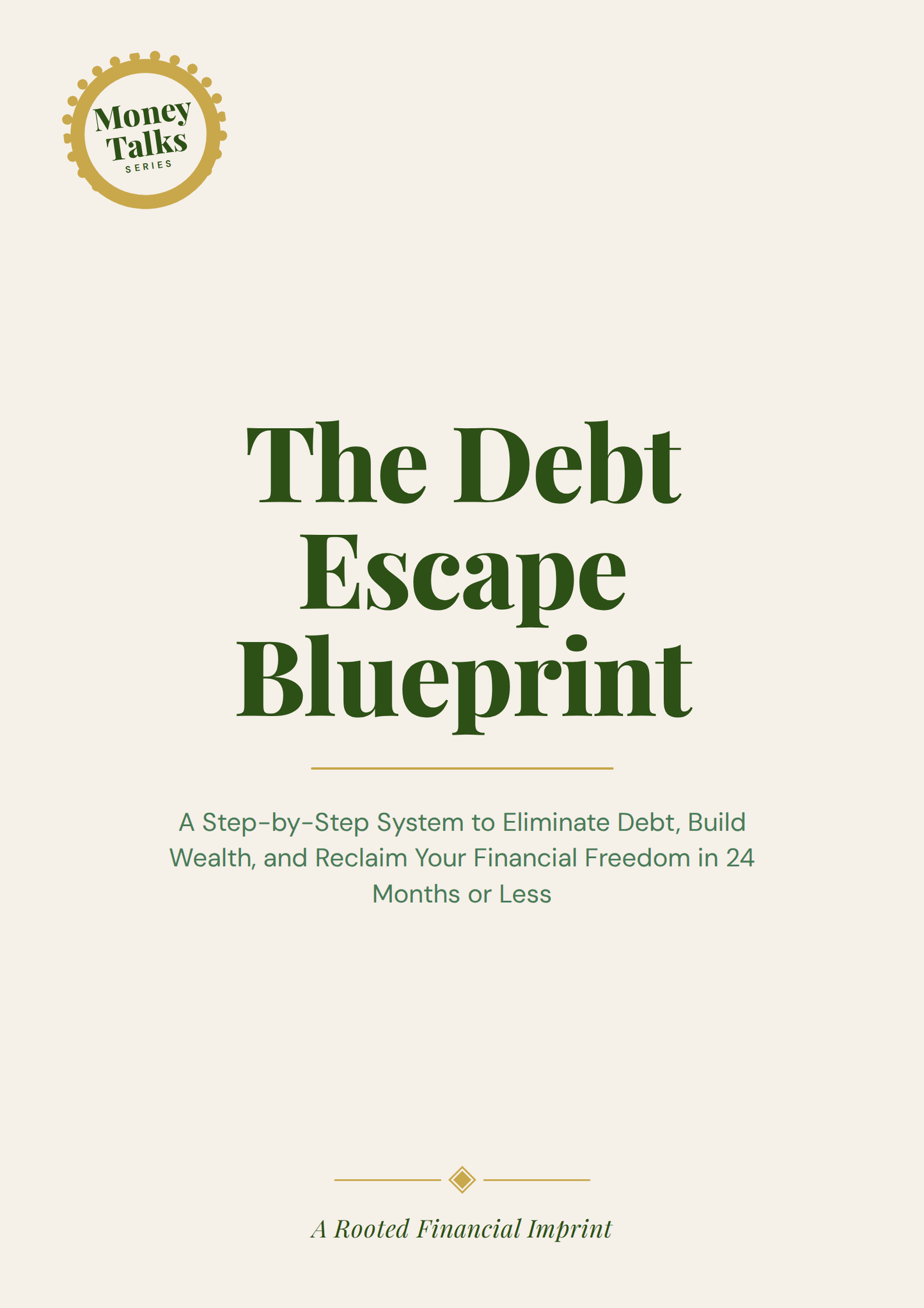 The Debt Escape Blueprint